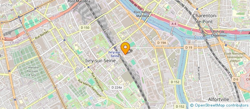 localisation de l'entreprise FOCUS NOT' à IVRY-SUR-SEINE