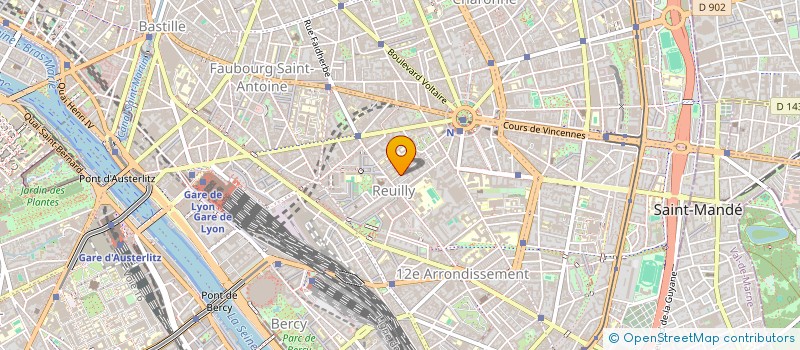 localisation de l'entreprise FOCUS PARIS  PARIS