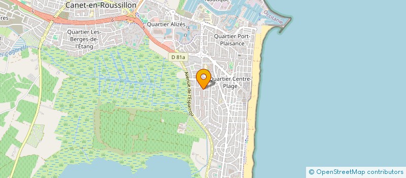 localisation de l'entreprise FOCUS-POINT-GROUP à CANET-EN-ROUSSILLON