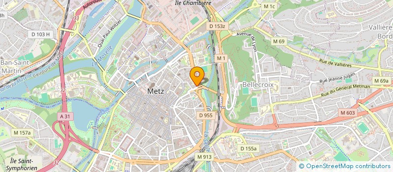 localisation de l'entreprise FOCUS TALENTS  METZ