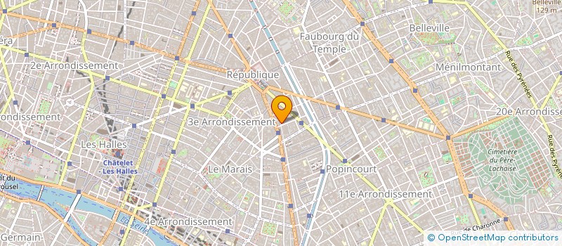 localisation de l'entreprise FOCUS TRACKING LOCATION  PARIS