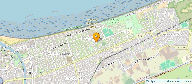 localisation de l'entreprise FOCUS WATER FRONT à DUNKERQUE