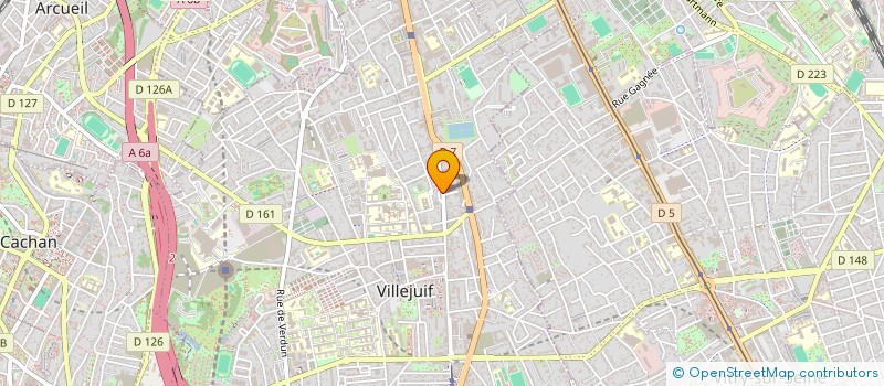 localisation de l'entreprise FOCUSONYOU à VILLEJUIF