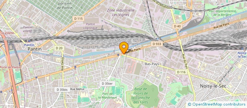 localisation de l'entreprise FODE & FAMILY à PANTIN