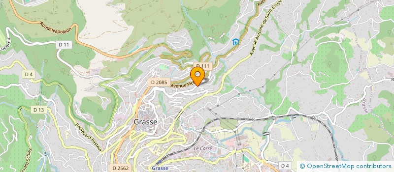 localisation de l'entreprise FODEM à GRASSE