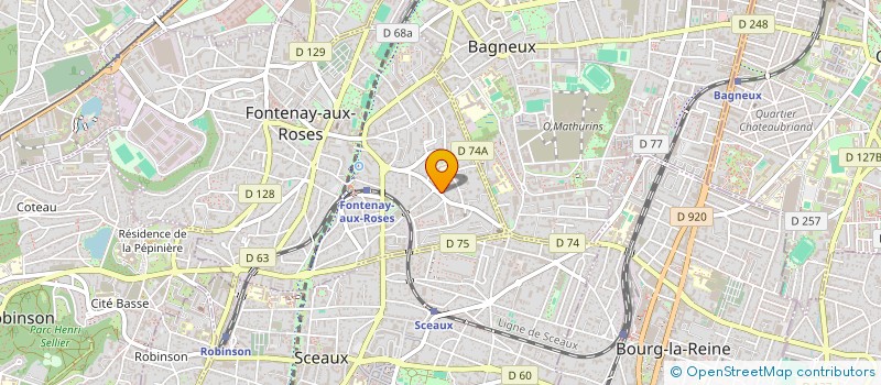 localisation de l'entreprise FODILRA  FONTENAY-AUX-ROSES