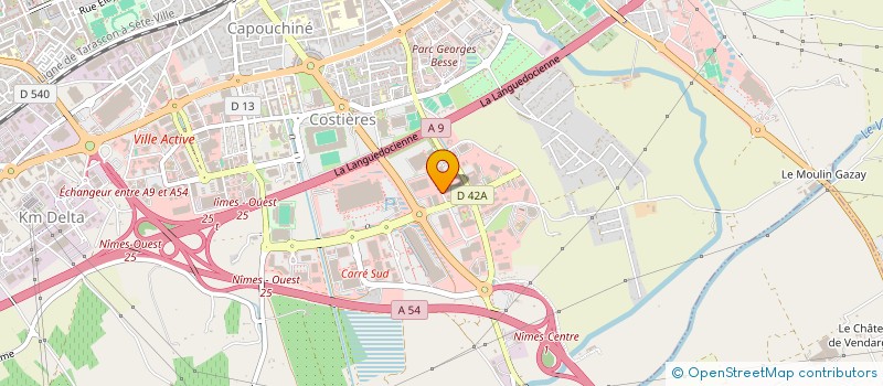 localisation de l'entreprise FODIY 30  NIMES