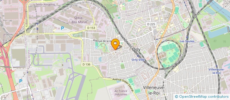 localisation de l'entreprise FOE INVESTISSEMENT  ORLY