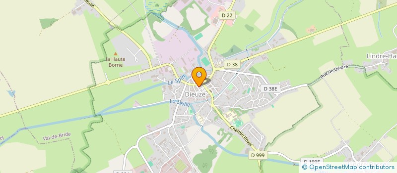 localisation de l'entreprise FOEHN à DIEUZE