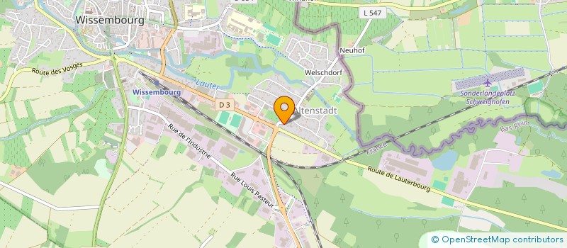 localisation de l'entreprise FOELLER ENERGIE  SIEGEN