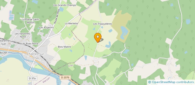 localisation de l'entreprise FOENIX 7777  THENIOUX