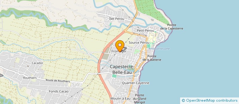 localisation de l'entreprise FOENYX SERVICES à CAPESTERRE-BELLE-EAU