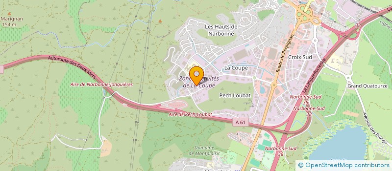 localisation de l'entreprise FOF RAVALEMENT  NARBONNE