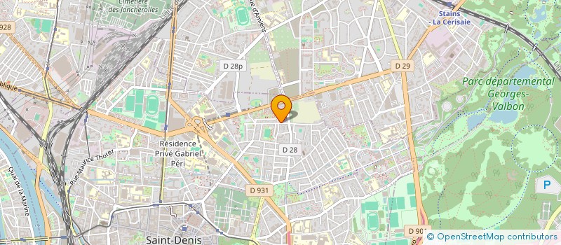 localisation de l'entreprise FOFANA&CO ELECTRICITE à SAINT-DENIS