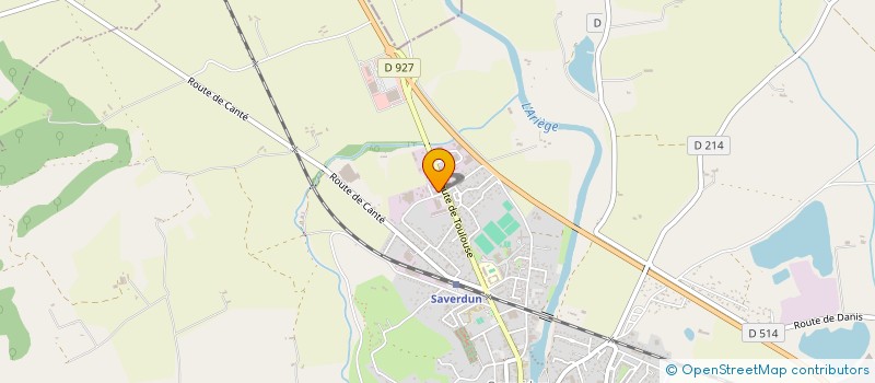 localisation de l'entreprise FOFO à SAVERDUN