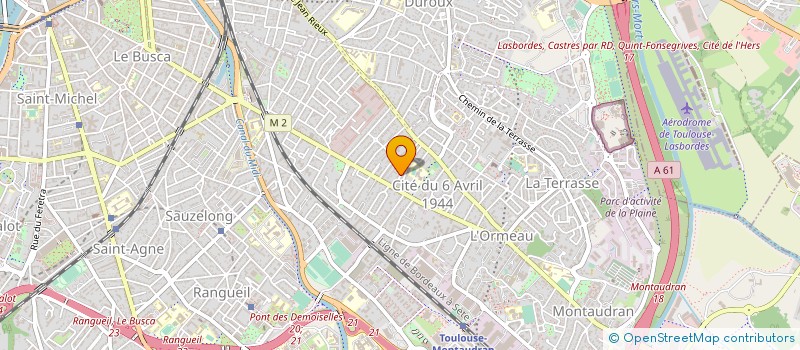 localisation de l'entreprise FOG à TOULOUSE