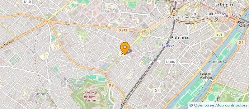 localisation de l'entreprise FOGALIE à SURESNES