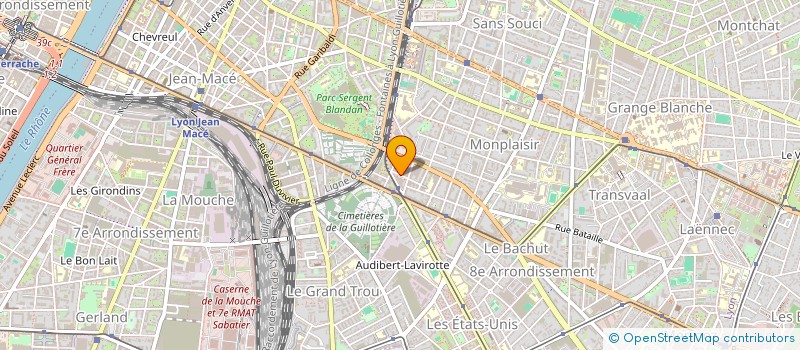 localisation de l'entreprise FOGBOUND  LYON