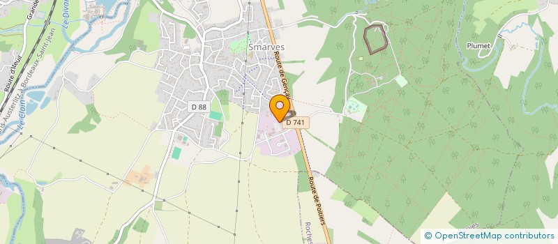 localisation de l'entreprise FOGEFOR  SMARVES