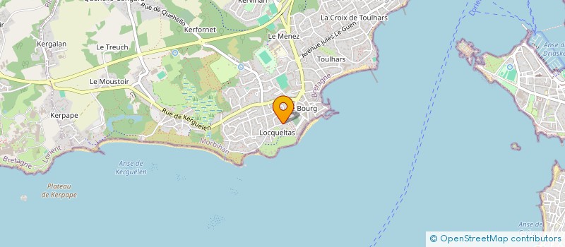 localisation de l'entreprise FOGEL  LARMOR-PLAGE