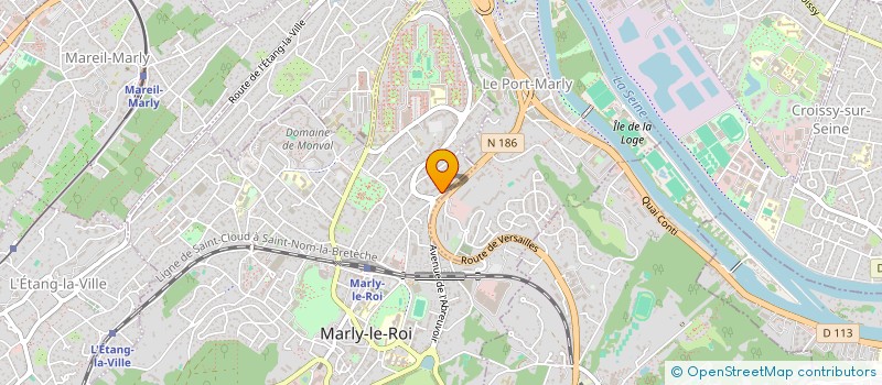 localisation de l'entreprise FOGEL P&F  MARLY-LE-ROI