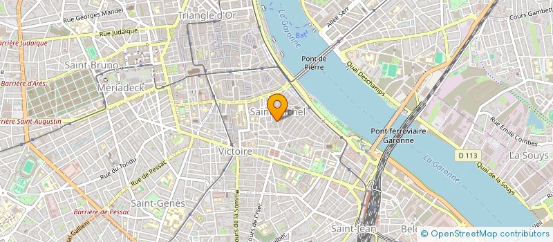 localisation de l'entreprise FOGGARA à BORDEAUX
