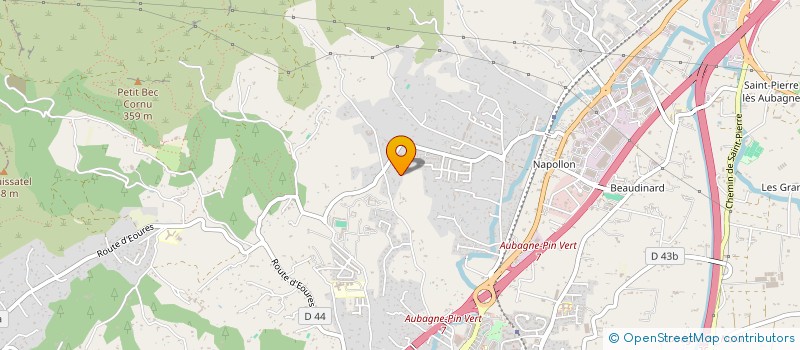 localisation de l'entreprise FOGGARA à AUBAGNE