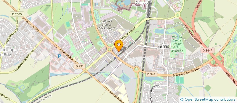 localisation de l'entreprise FOGHA TATSAMBON  CHESSY