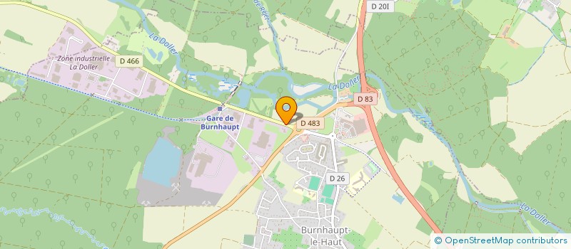 localisation de l'entreprise FOGLI SARL à BURNHAUPT-LE-HAUT