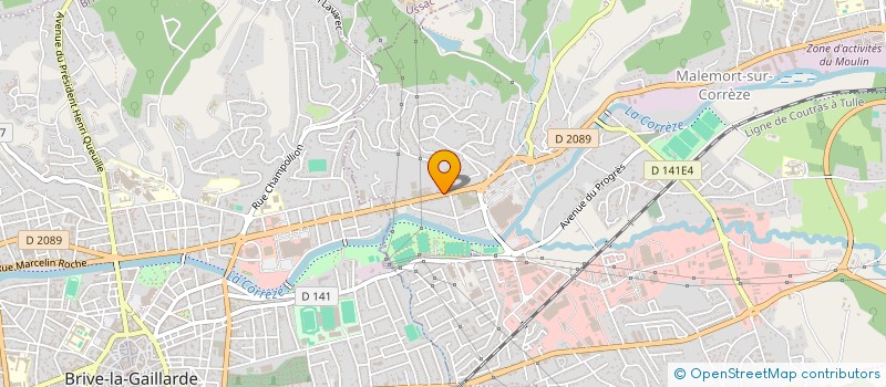 localisation de l'entreprise FOGLIETA  MALEMORT