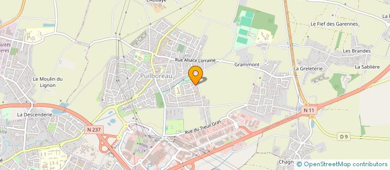 localisation de l'entreprise FOGLIETTI  PUILBOREAU