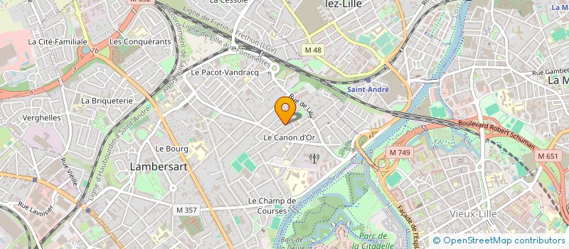 localisation de l'entreprise FOGO à LAMBERSART