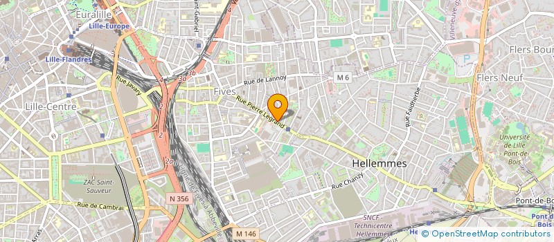 localisation de l'entreprise FOGUE SHOPPING NEGOCE à LILLE