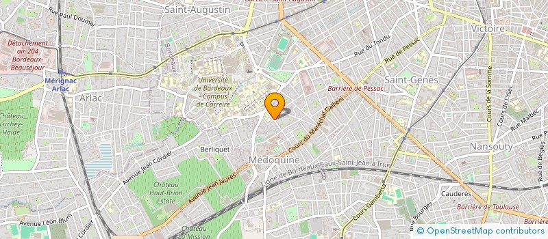 localisation de l'entreprise FOHN  BORDEAUX