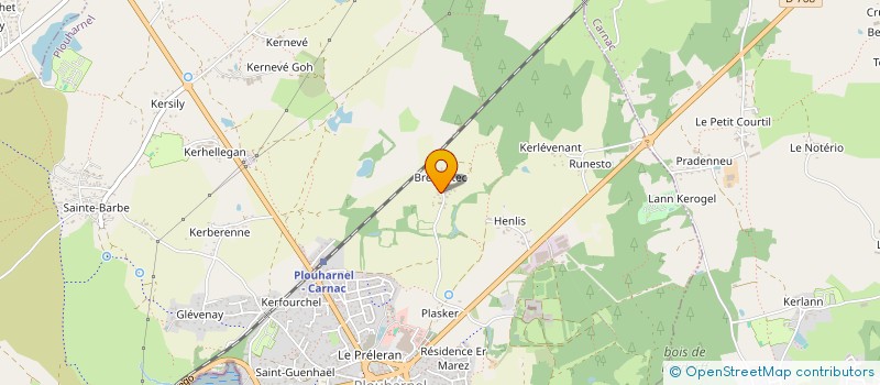 localisation de l'entreprise FOHRENBACH BRENANTEC  PLOUHARNEL