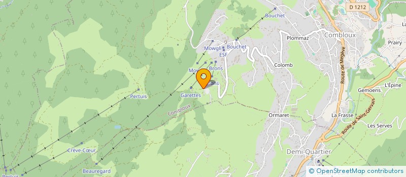 localisation de l'entreprise FOI ET PERSEVERANCE  COMBLOUX