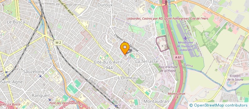 localisation de l'entreprise FOI VIE DE L EGLISE AU DIOCESE TOULOUSE à TOULOUSE