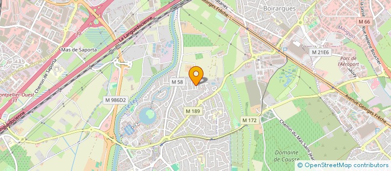 localisation de l'entreprise FOIDEDOUSE  LATTES