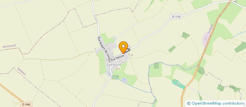 localisation de l'entreprise FOIGNY  SORBON