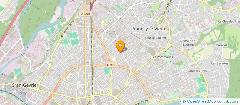 localisation de l'entreprise FOIL EFFECT à ANNECY