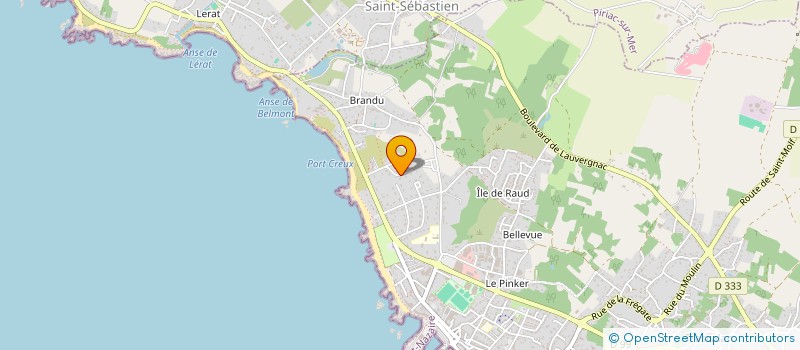 localisation de l'entreprise FOILY à PIRIAC-SUR-MER