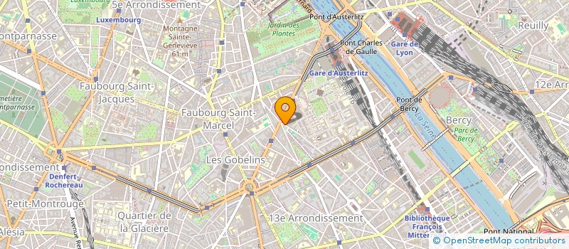 localisation de l'entreprise FOIN D'OR  PARIS