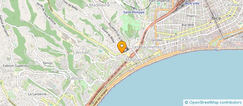 localisation de l'entreprise FOINGO à NICE
