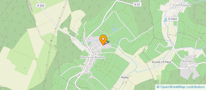 localisation de l'entreprise FOINON V SELECTION à FLEURY-LA-RIVIERE
