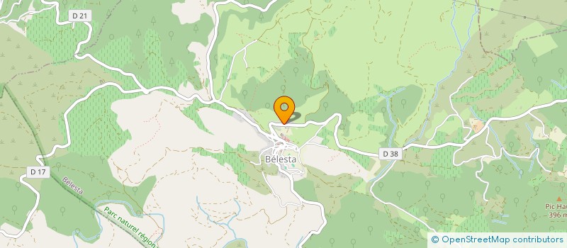 localisation de l'entreprise FOINS 66 à BELESTA