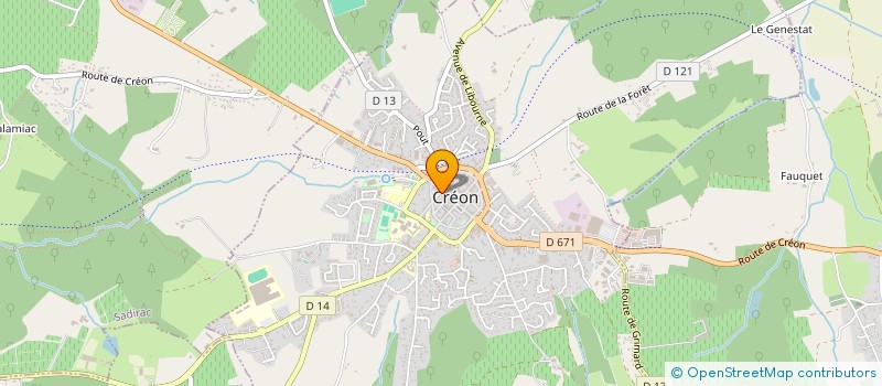 localisation de l'entreprise FOIOS  CREON