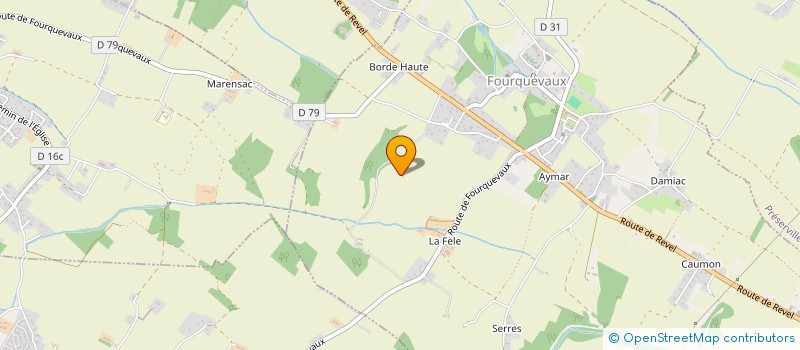 localisation de l'entreprise FOIR' A TOUT  FOURQUEVAUX