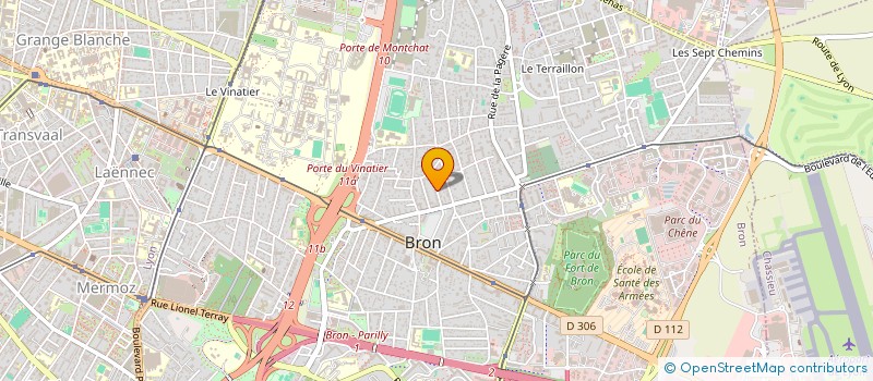 localisation de l'entreprise FOIR'OCCAZ à BRON