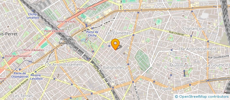 localisation de l'entreprise FOIRE CLICHY  PARIS