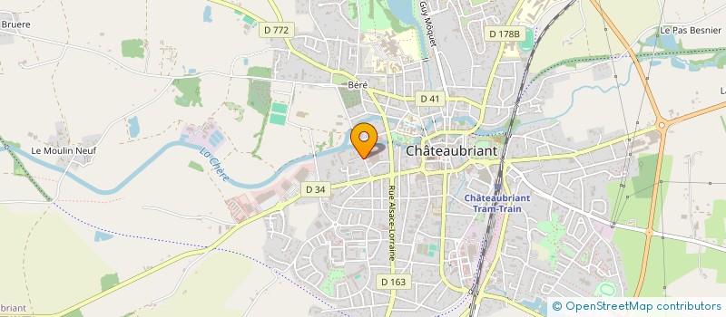 localisation de l'entreprise FOIRE DE BERE  CHATEAUBRIANT